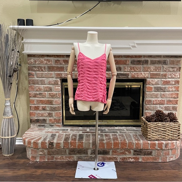 Iisli pink ruched pink camisole / S / Excellent Condition - Picture 6 of 12